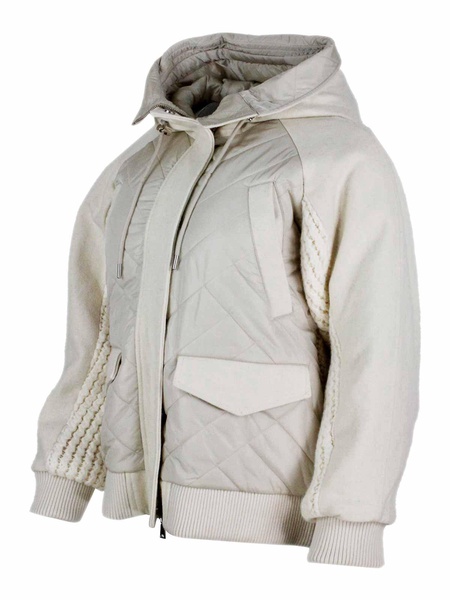 Wool blend jacket