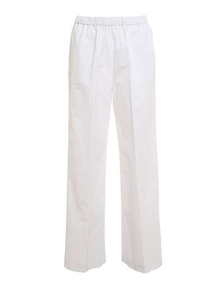 Poplin trousers