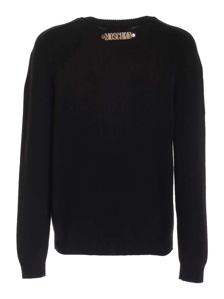 Lightweight sweater in black