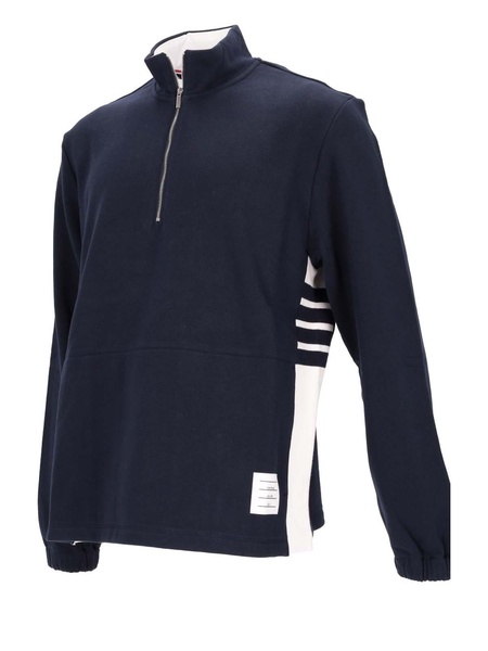 Funnel Neck Half Zip Pullover