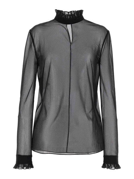 Techno chiffon blouse
