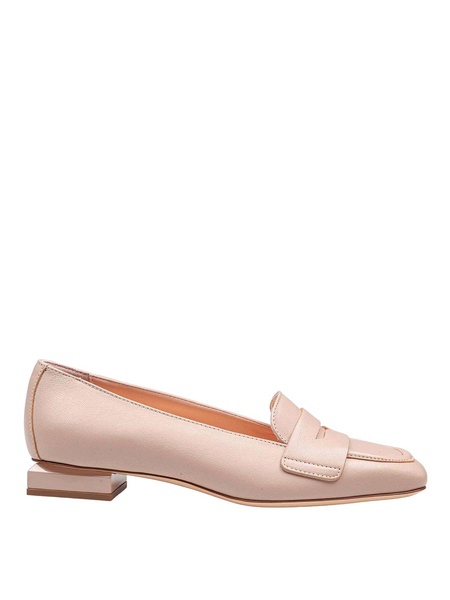 Angie Moccasins In Nude Leather