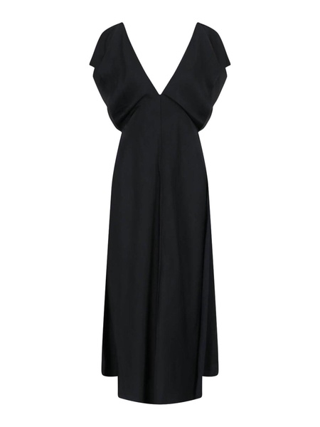 Maxi V -neck dress