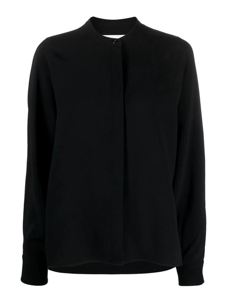 Mandarin collar shirt
