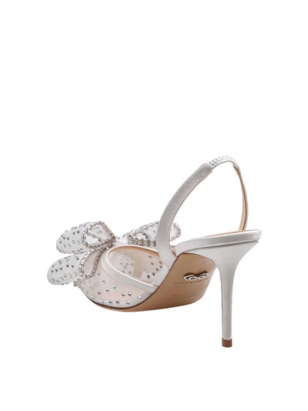 Decollete  with applied crystals