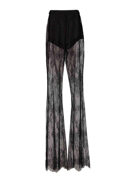 Black Lace Pants
