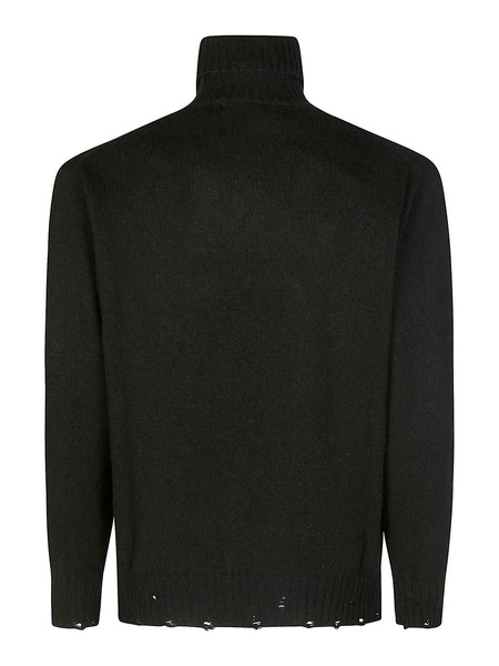 Torn Turtleneck
