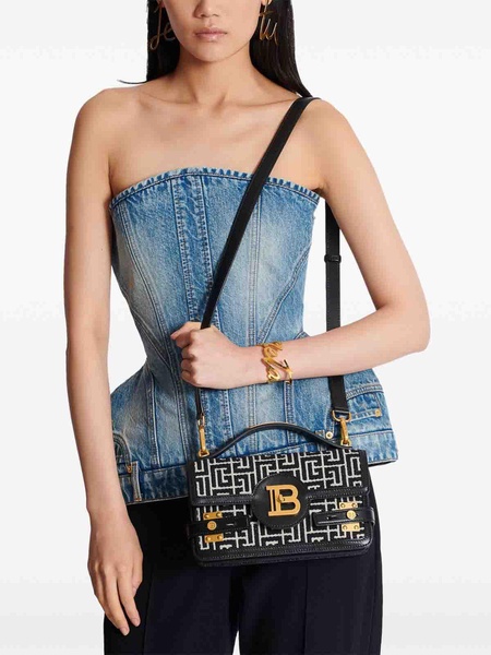 B-Buzz Shoulder 24-Monogram Jacquard