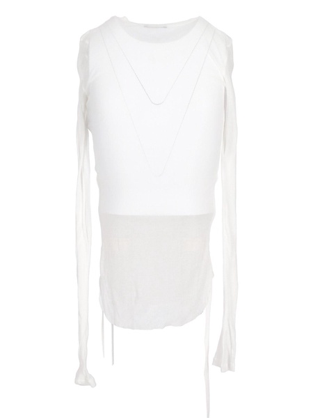 Cropped Long Sleeve Top
