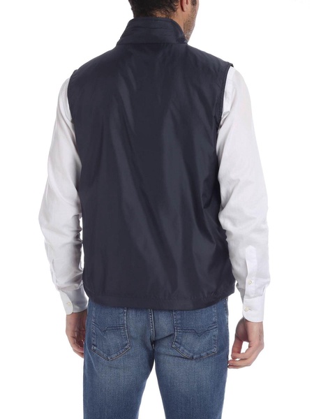 Blue Vernes padded waistcoat
