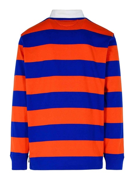 Rugby Orange Cotton Polo Shirt