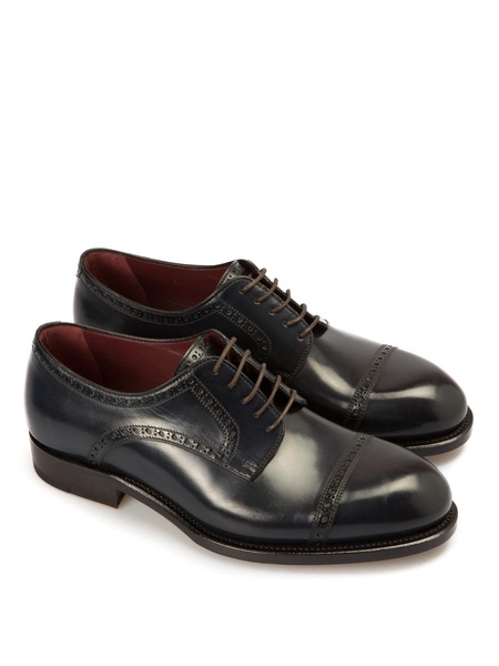 Milano Derby leather shoes