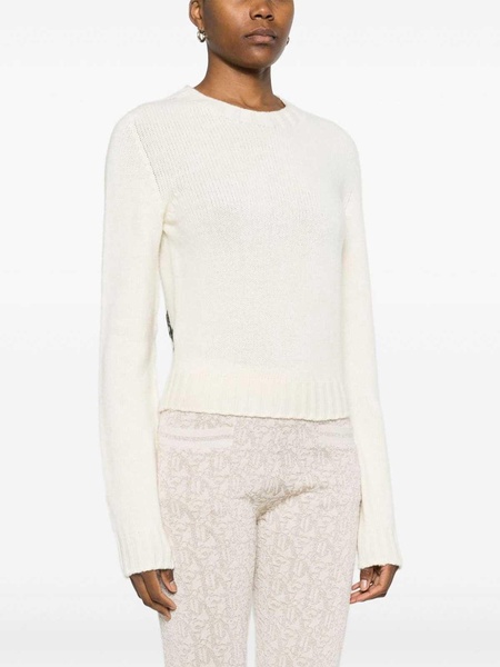 Logo wool blend sweater