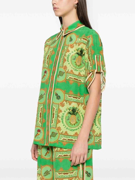 La Musica Silk Shirt
