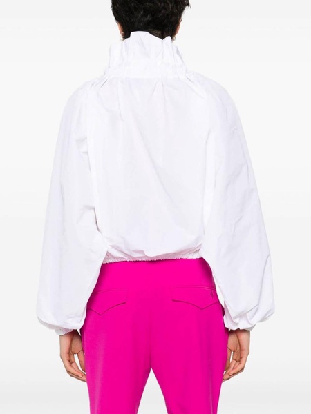 Blouse with ruffles