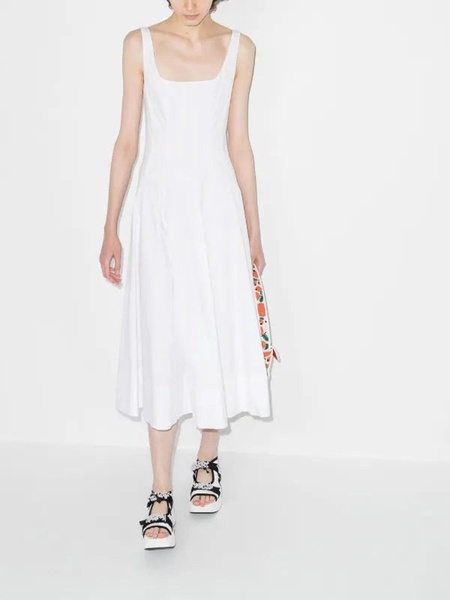 White shoreed dress