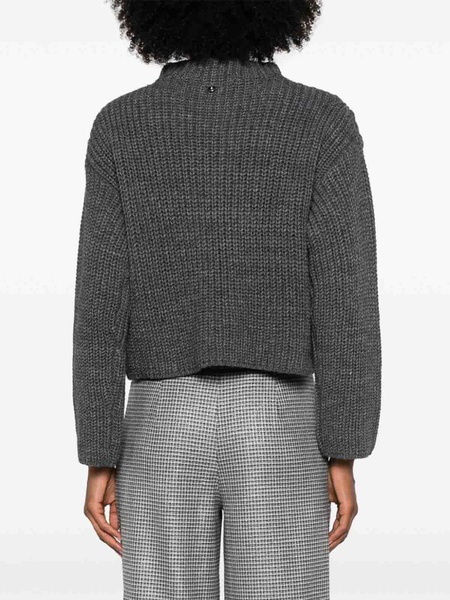 Wool Sweater With Flowers