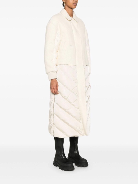 Knit Wool Down Coat