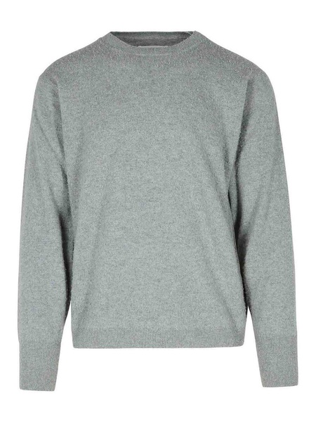 Grey Cashmere Blend Sweater