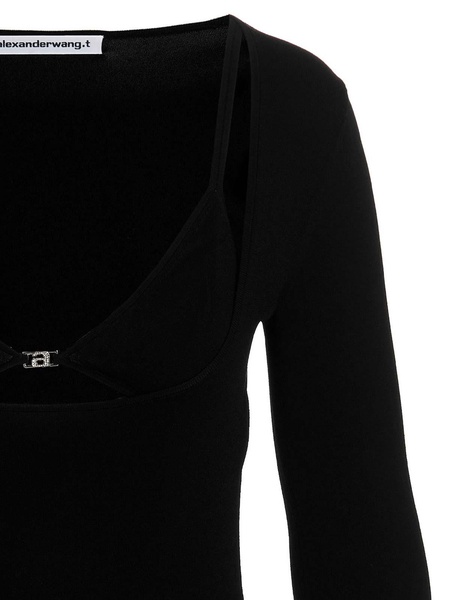 Hybrid bikini stretch dress