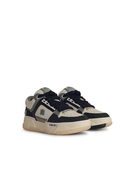 Ma-1 Black Leather Sneakers