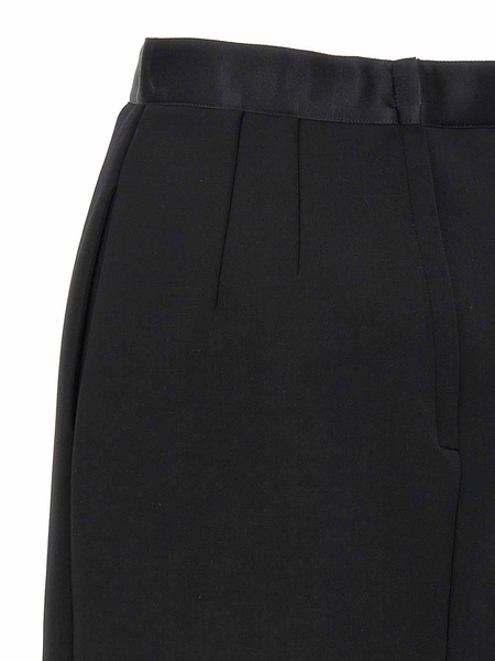 Wool Pencil Skirt