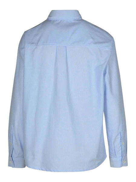 Boyfriend Light Blue Cotton Shirt