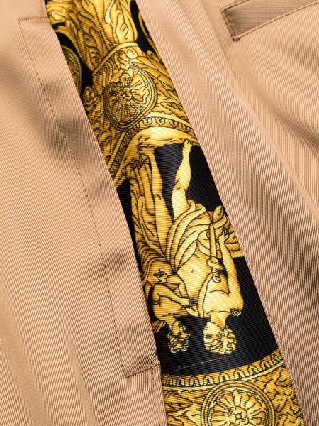 Barocco print trousers