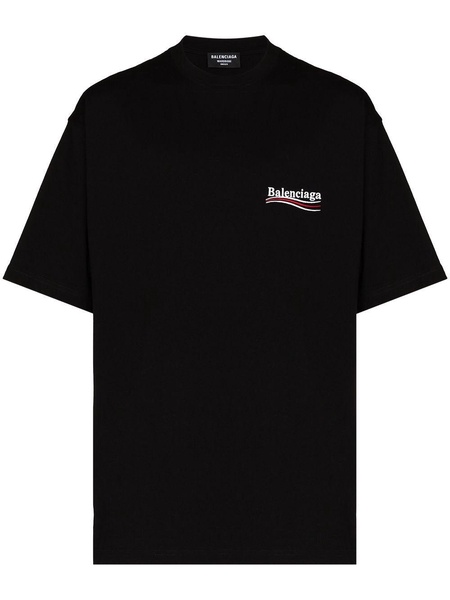 Men's Political Campaign T-shirt Large Fit in Black