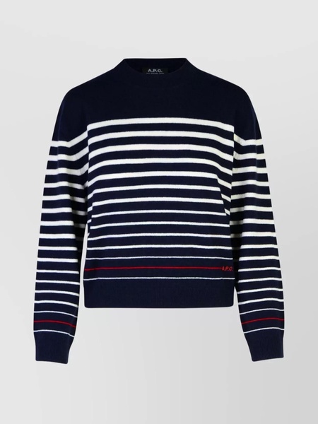 'BILLIE' NAVY WOOL SWEATER