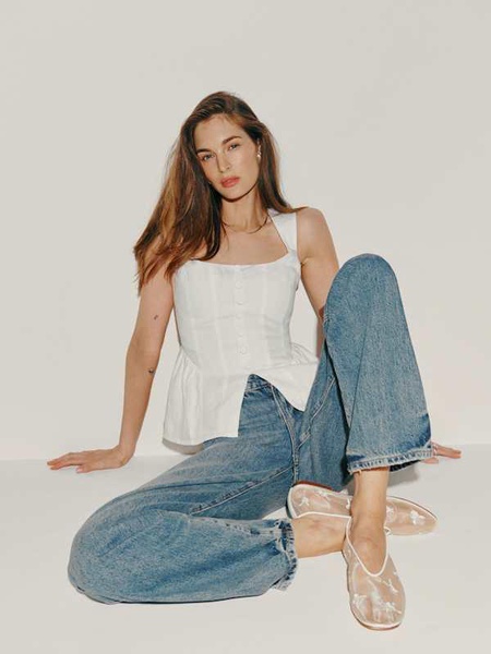 Evie Linen Top
