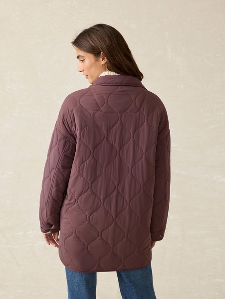 Horizon Series Quilted Jacket - Huckleberry