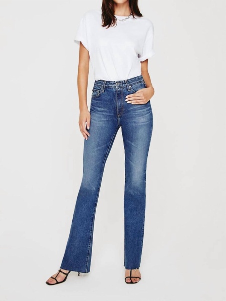 alexxis high rise bootcut jean in 10 years ellwood