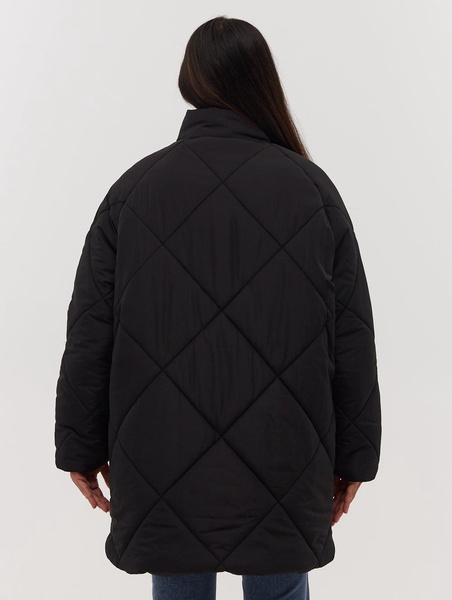 yarah oversize diamond puffer coat