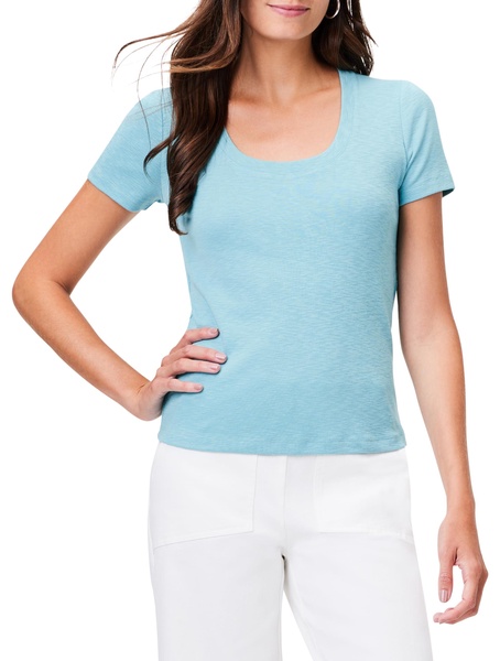 NIC+ZOE Women's Ss Scoop Neck Tee