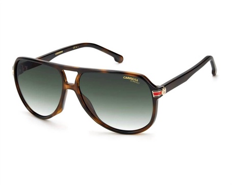 unisex 1045/s sunglasses in havana/green shaded