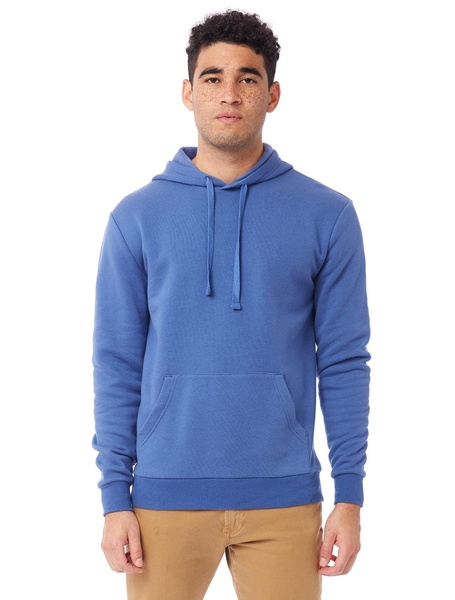 Alternative Men's Hoodie, Eco-Cozy Pullover Lightweight Fleece Hooded Sweatshirt