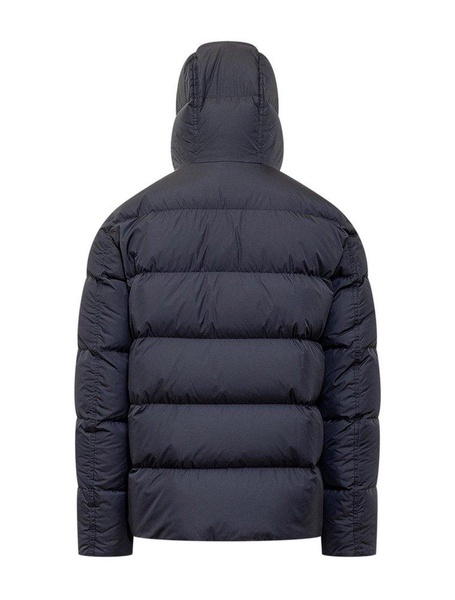 High Neck Hooded Down Jacket