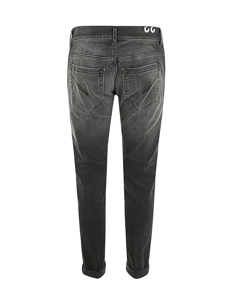 Dondup George Jeans Bll Blk Denim Stretch Clothing