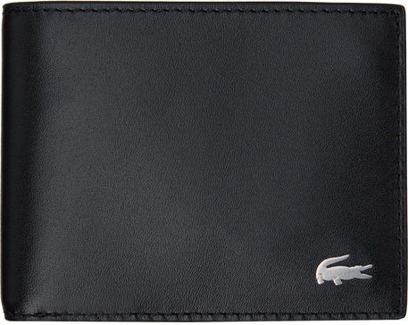 Black Small Fitzgerald Leather Wallet