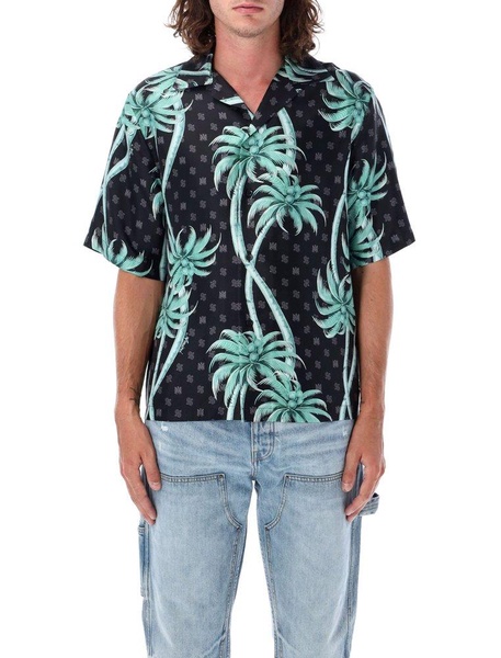 Amiri Palm Bowling Shirt