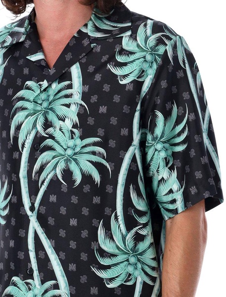 Amiri Palm Bowling Shirt
