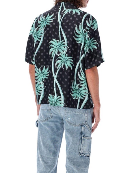Amiri Palm Bowling Shirt