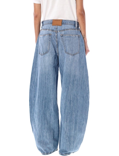 Oversized Round Low Rised Jeans