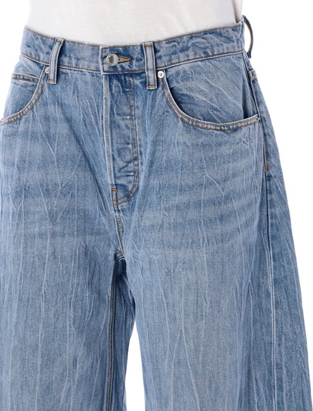 Oversized Round Low Rised Jeans