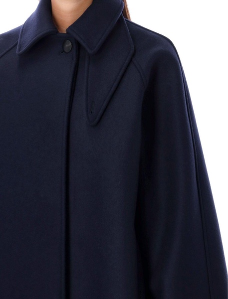 Single Breasted Long Sleeeved Coat