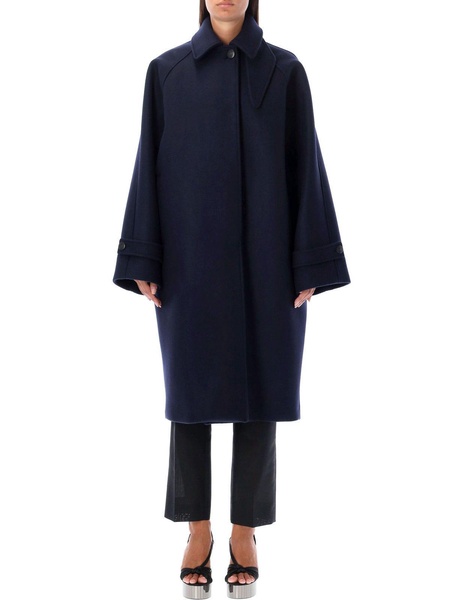 Single Breasted Long Sleeeved Coat