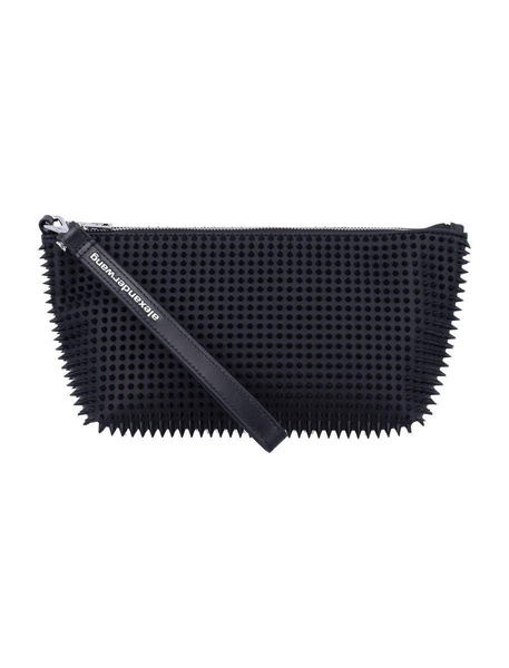 Alexander Wang Heiress Wristlet Zip Pouch