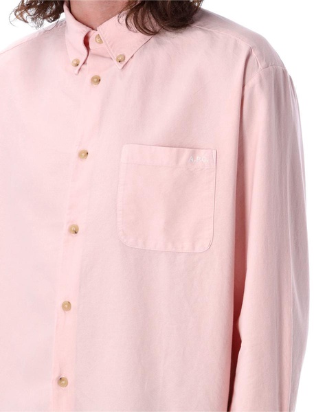 A.P.C. Mateo Logo Shirt