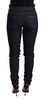 Acht Blue Cotton Low Waist Slim Fit Denim  Trouser Jeans
